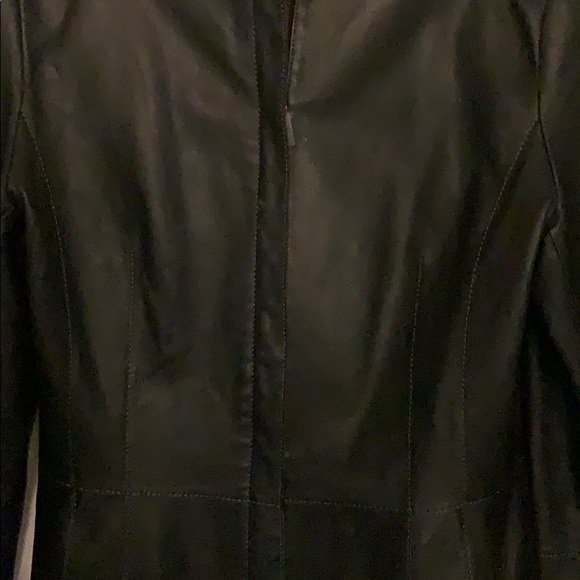 Ladies Daniel black leather jacket - Picture 6 of 7